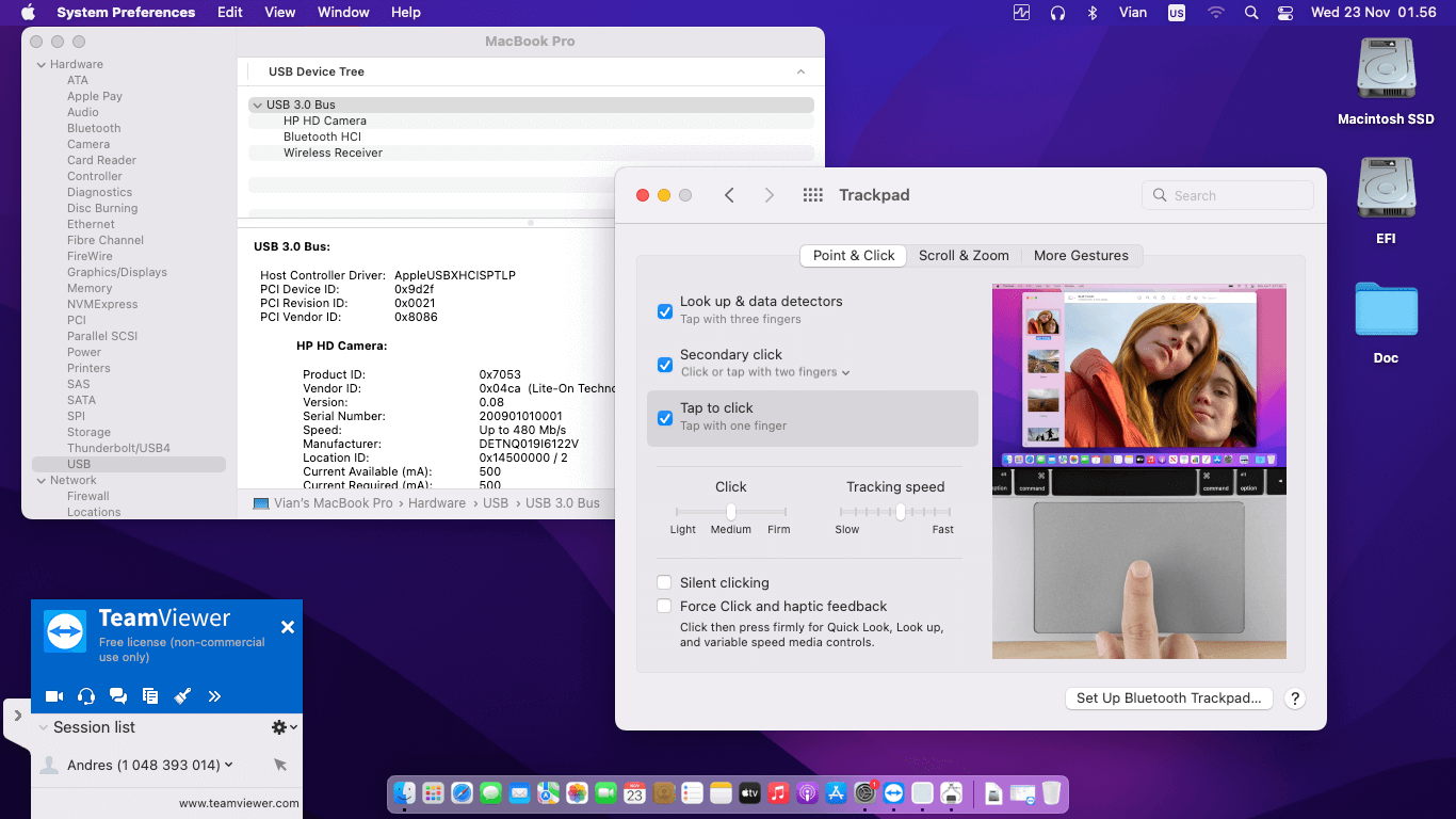 HP EliteBook 820 G3 8th [SkyLake   Intel HD 520 + I2C]   OpenCore 5